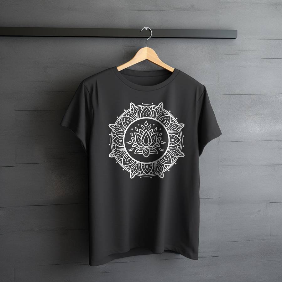 Lotus Mandala Unisex T-shirt -