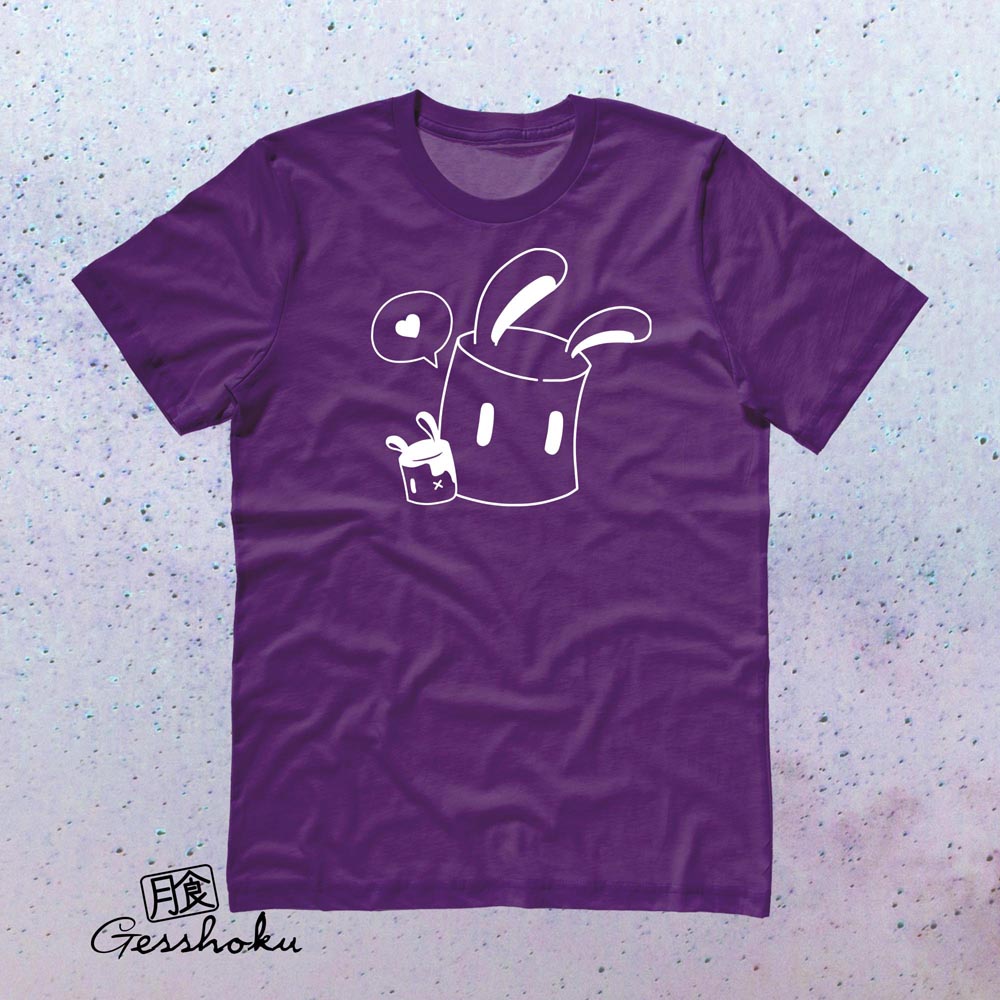 Marshmallow Bunnies T-shirt - Purple