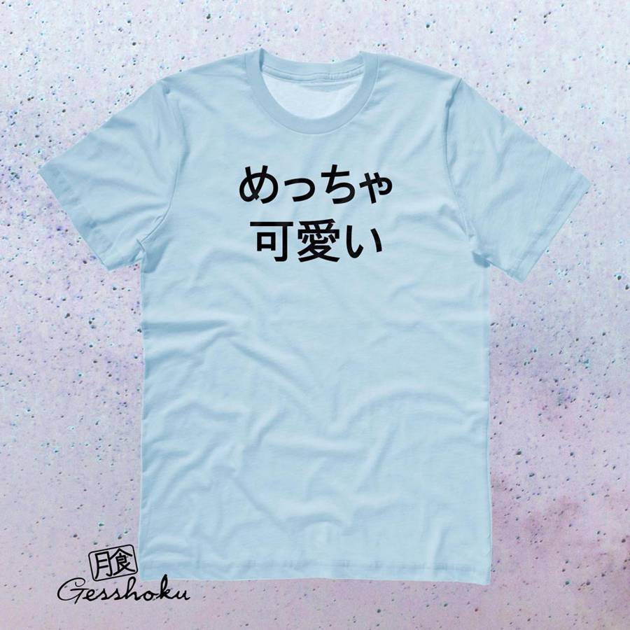 Meccha Kawaii T-shirt - Light Blue