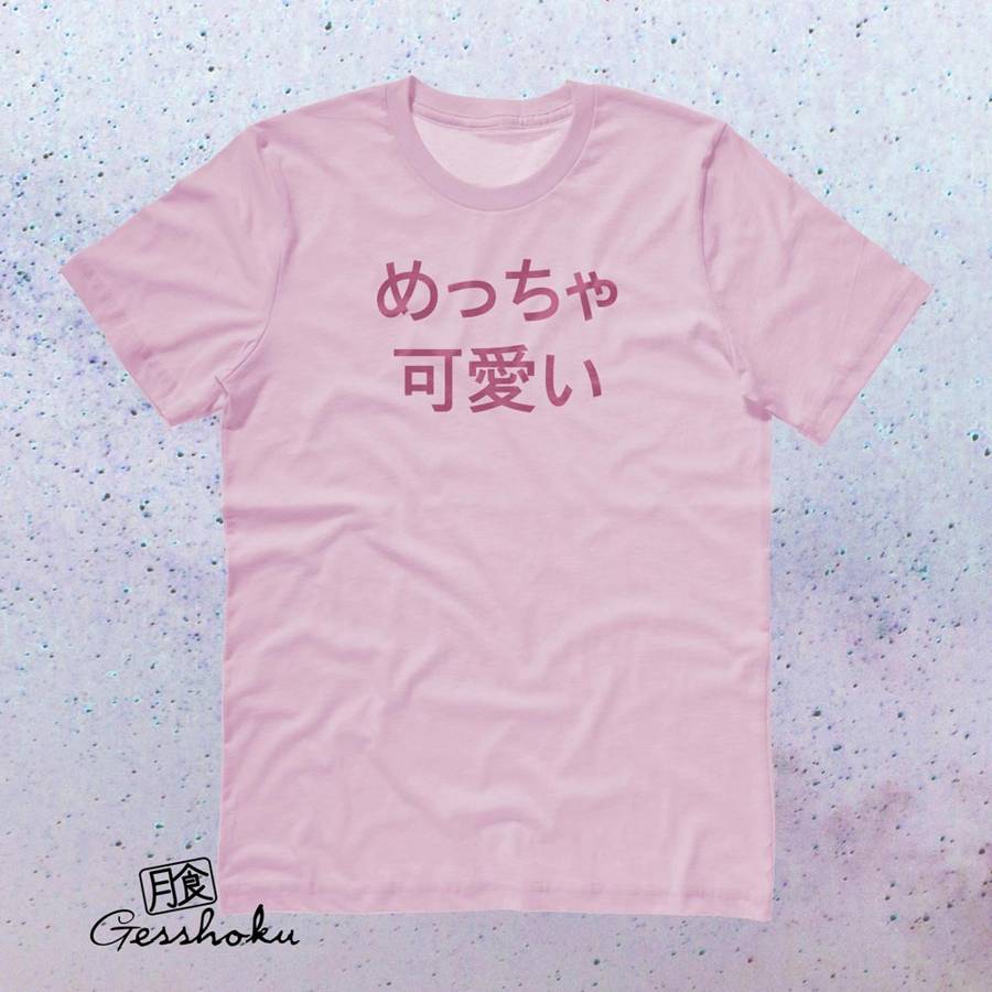 Meccha Kawaii T-shirt - Light Pink