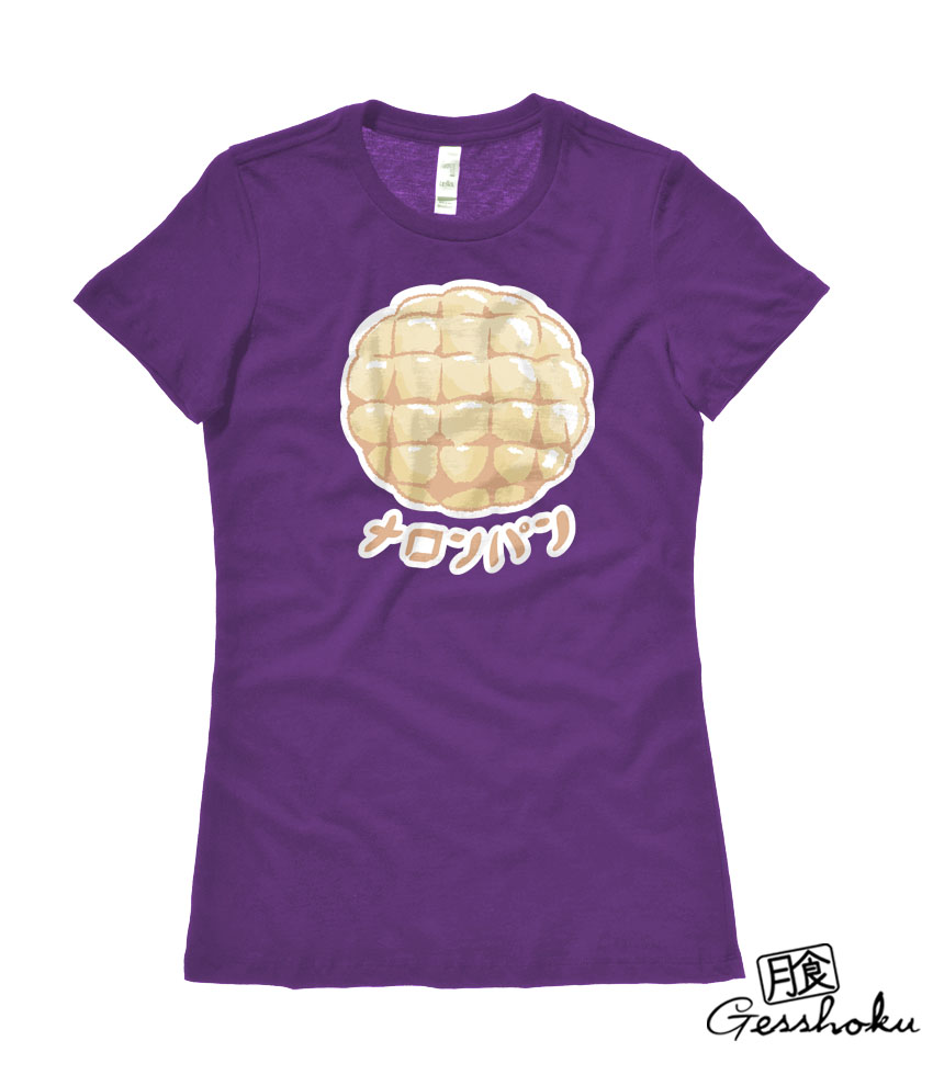 Melon Pan Ladies T-shirt - Purple