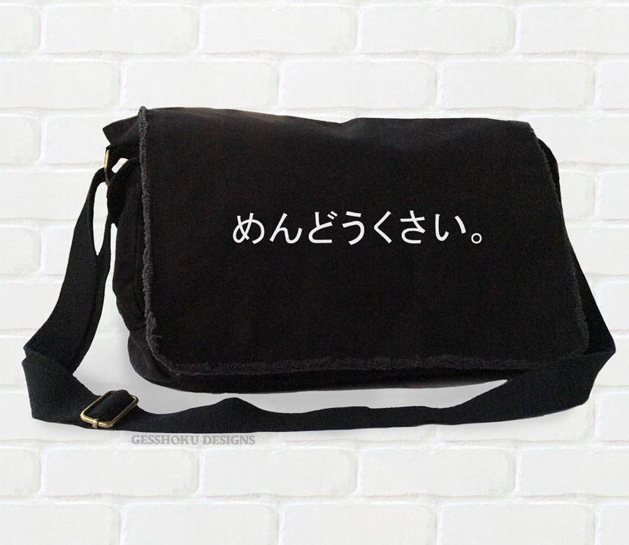 Mendoukusai Annoying Messenger Bag - Tumblr Aesthetic Bag