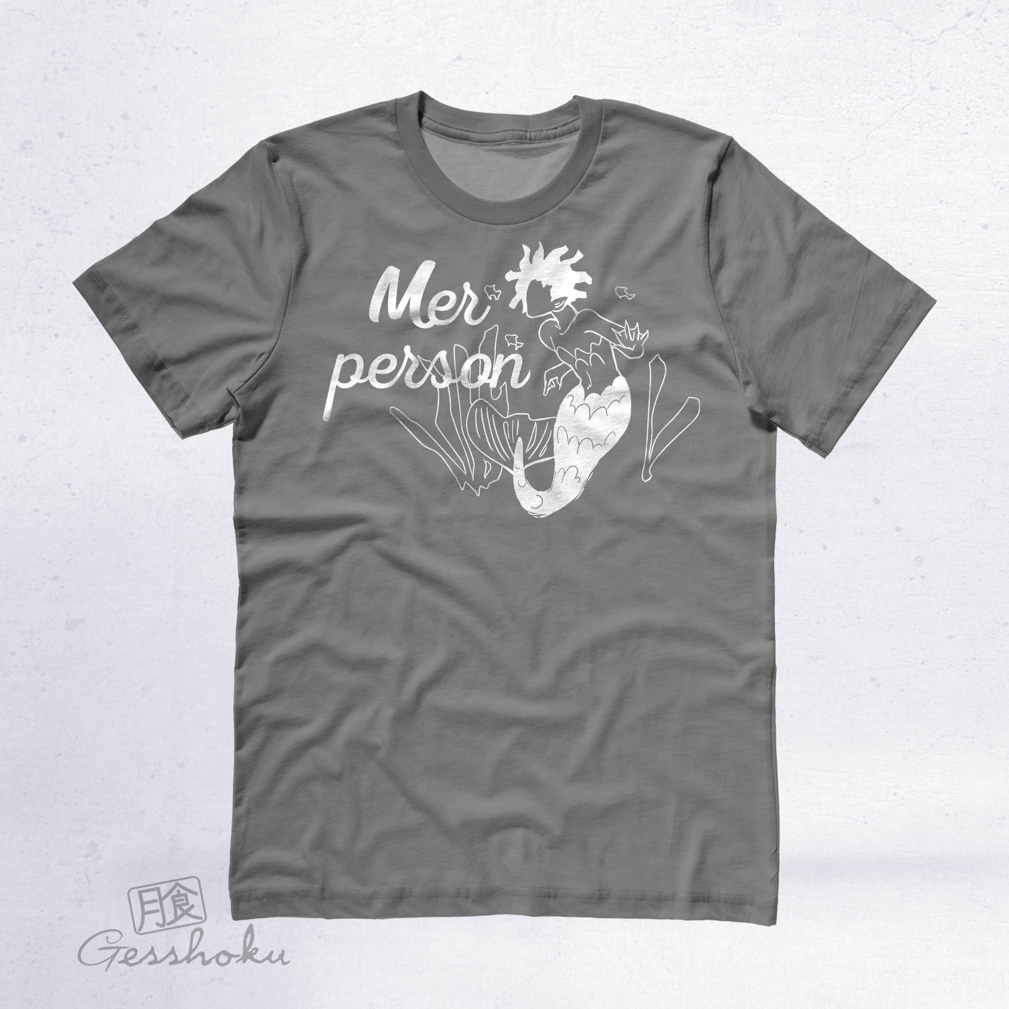 Merperson T-shirt - Charcoal Grey