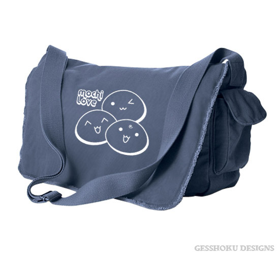 Mochi Love Messenger Bag - Denim Blue