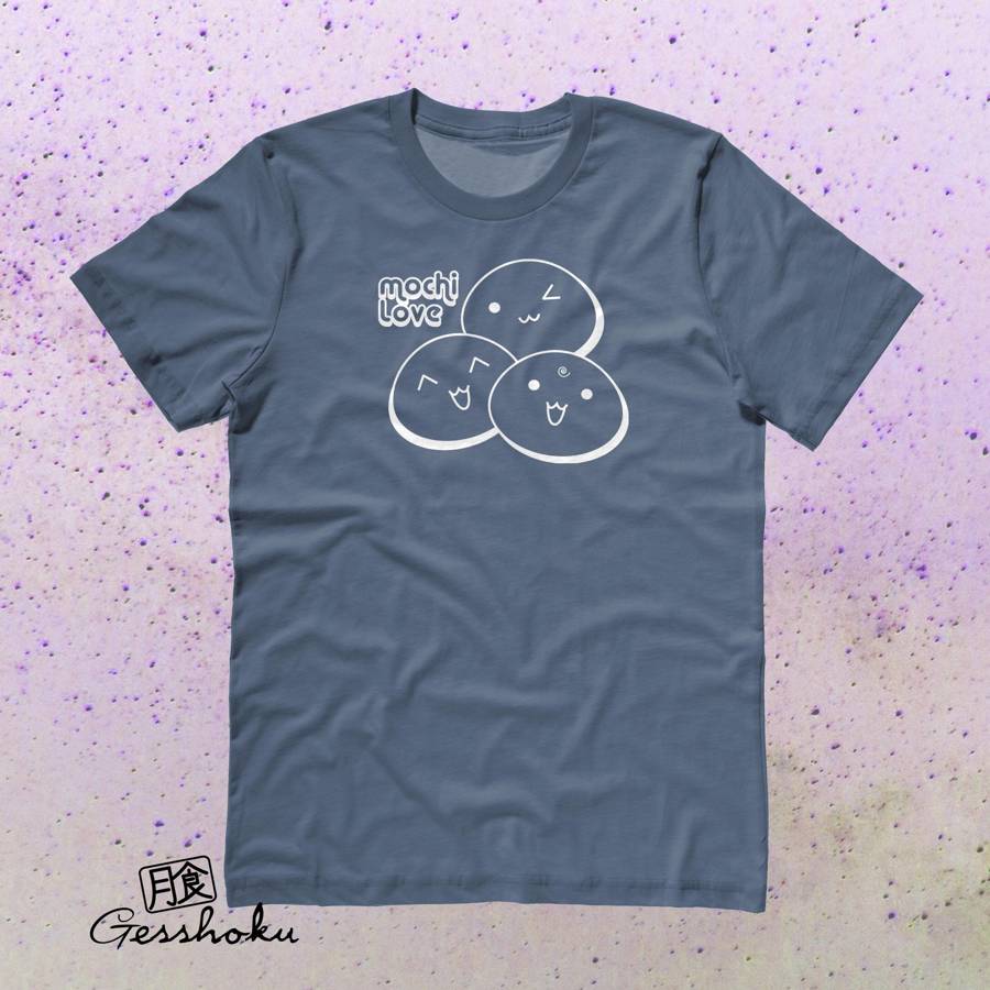 Mochi Love T-shirt - Stone Blue