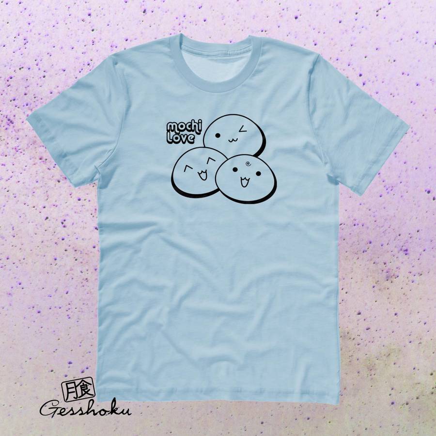 Mochi Love T-shirt - Light Blue