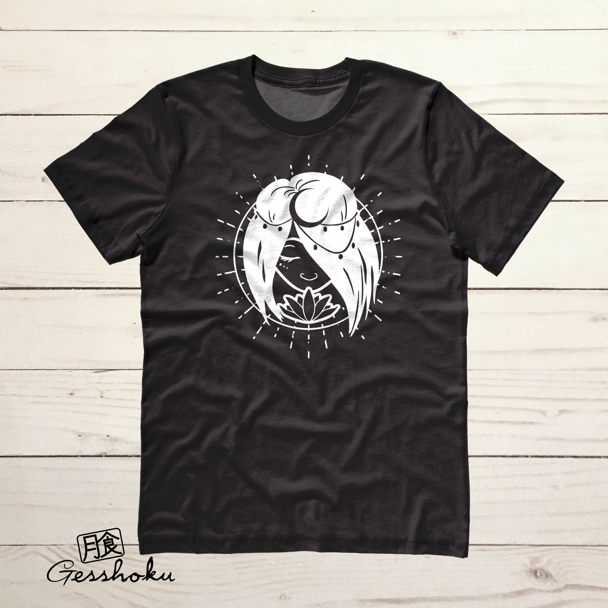 Moon Goddess T-shirt - Black