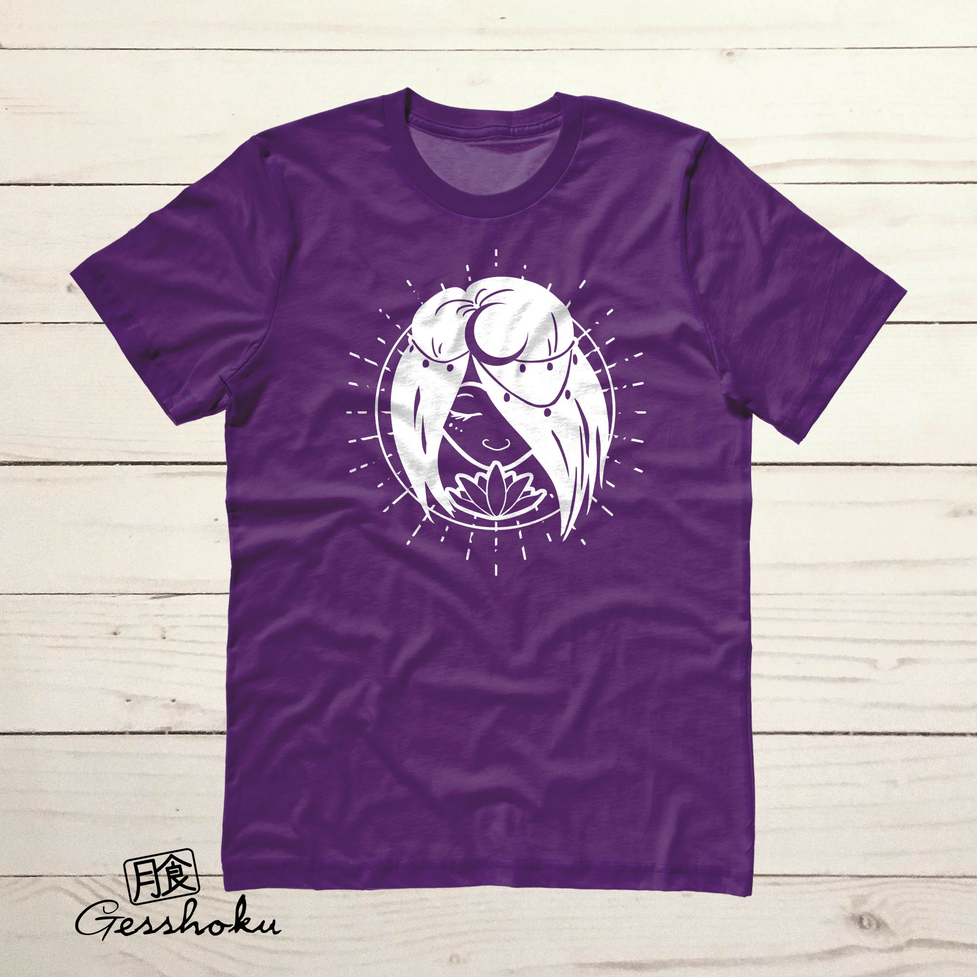 Moon Goddess T-shirt - Purple