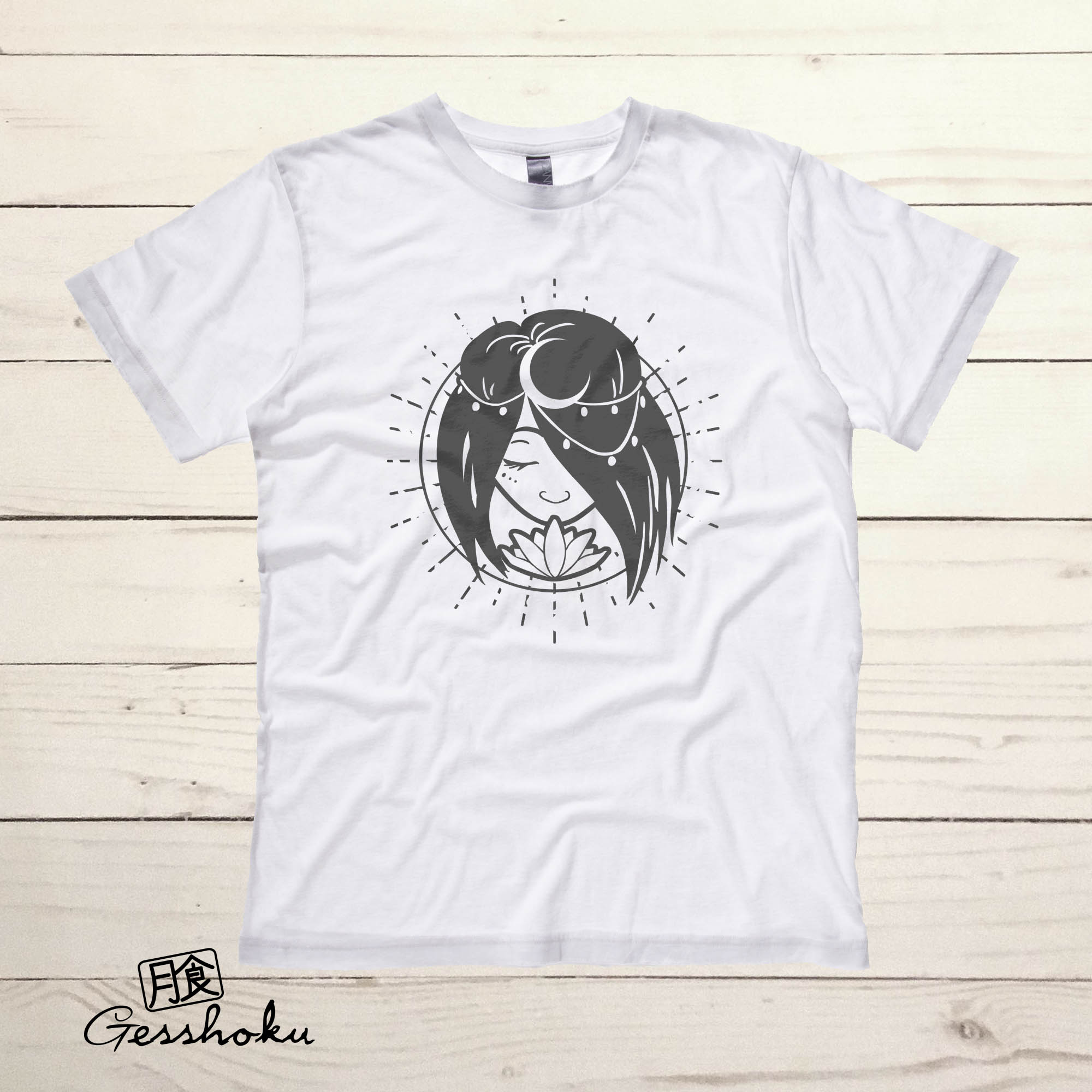 Moon Goddess T-shirt - White