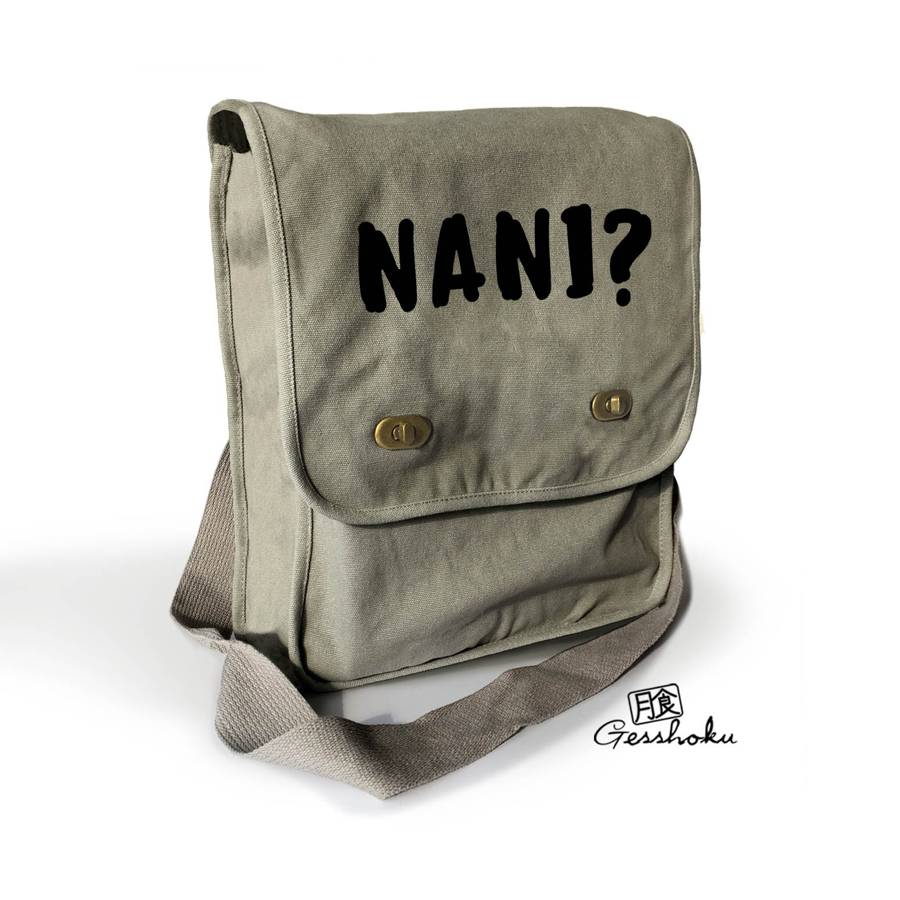 Nani Field Bag (Text version) - Smoke Grey