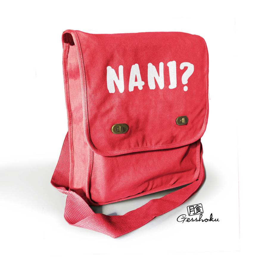 Nani Field Bag (Text version) - Red