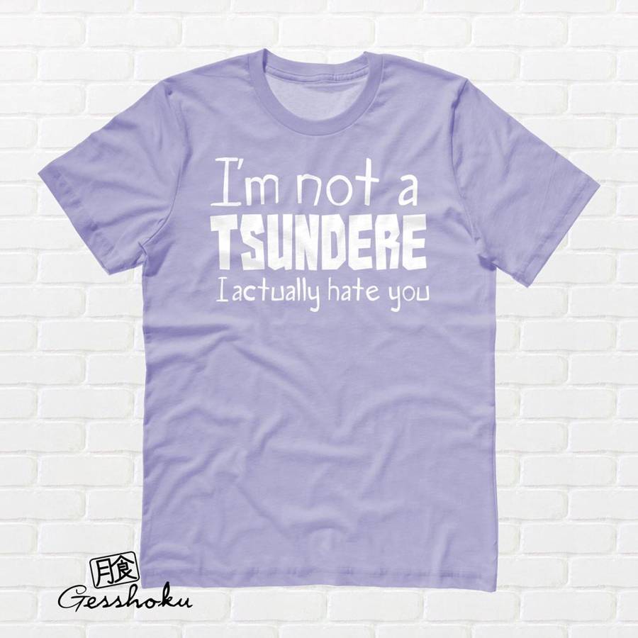 Not a Tsundere T-shirt - Violet