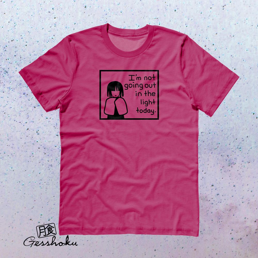 Not Going Out in the Light T-shirt - Hot Pink