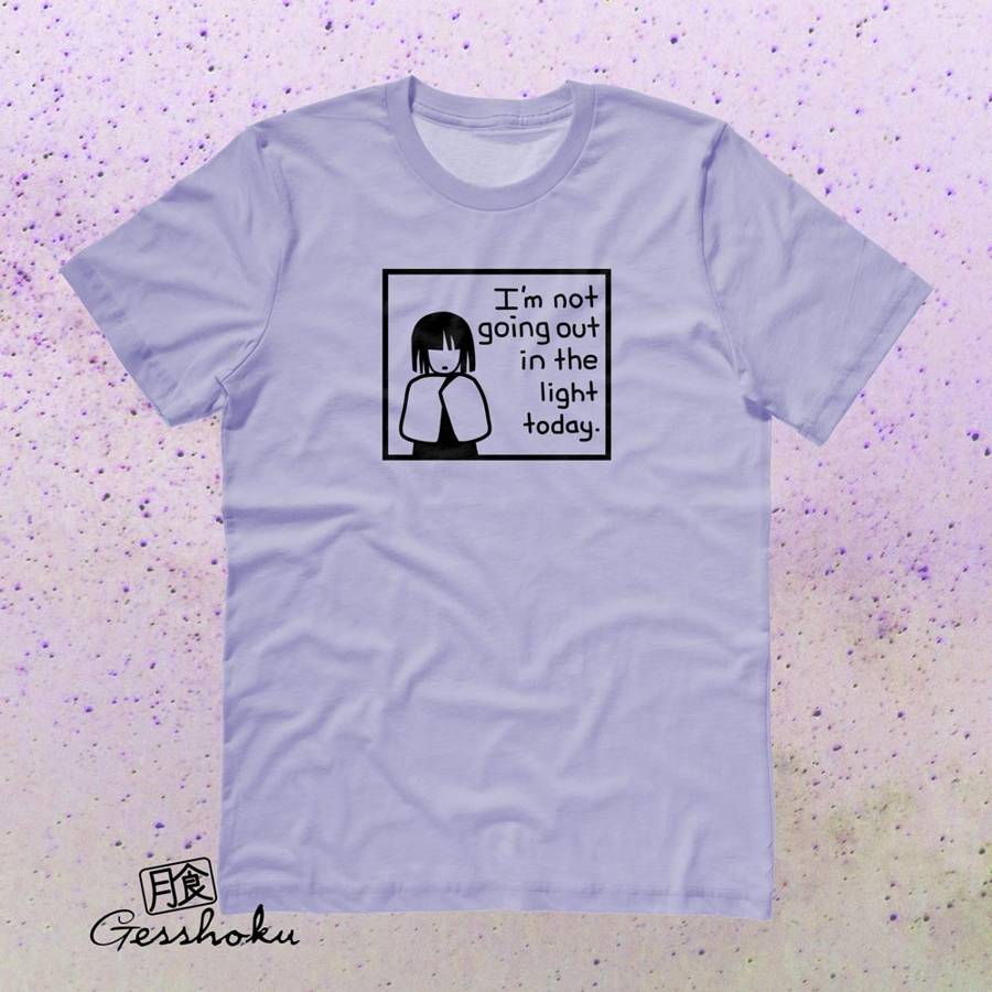 Not Going Out in the Light T-shirt - Violet