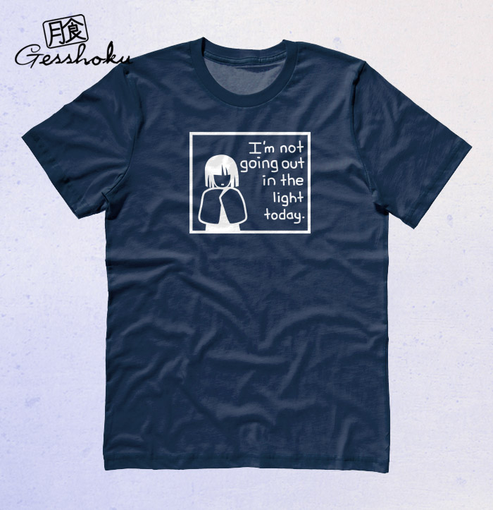 Not Going Out in the Light T-shirt - Heather Navy