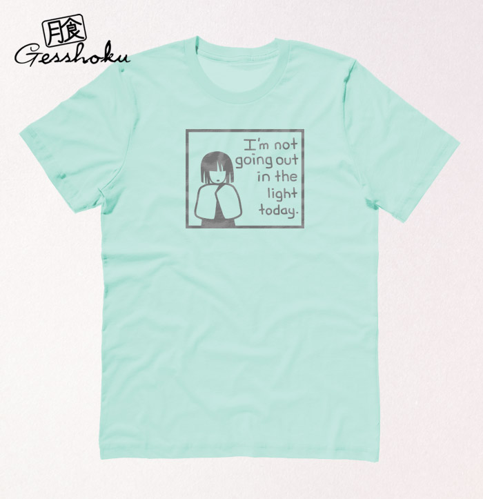 Not Going Out in the Light T-shirt - Mint