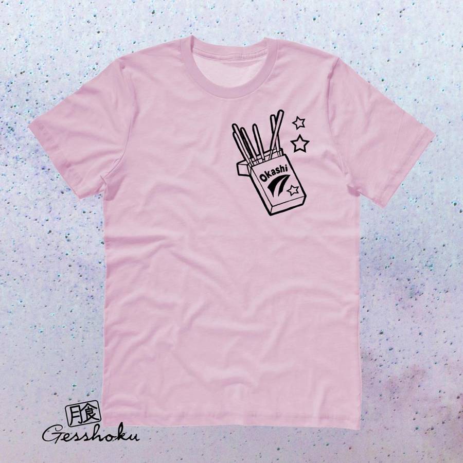 Okashi Kawaii Candy T-shirt - Light Pink