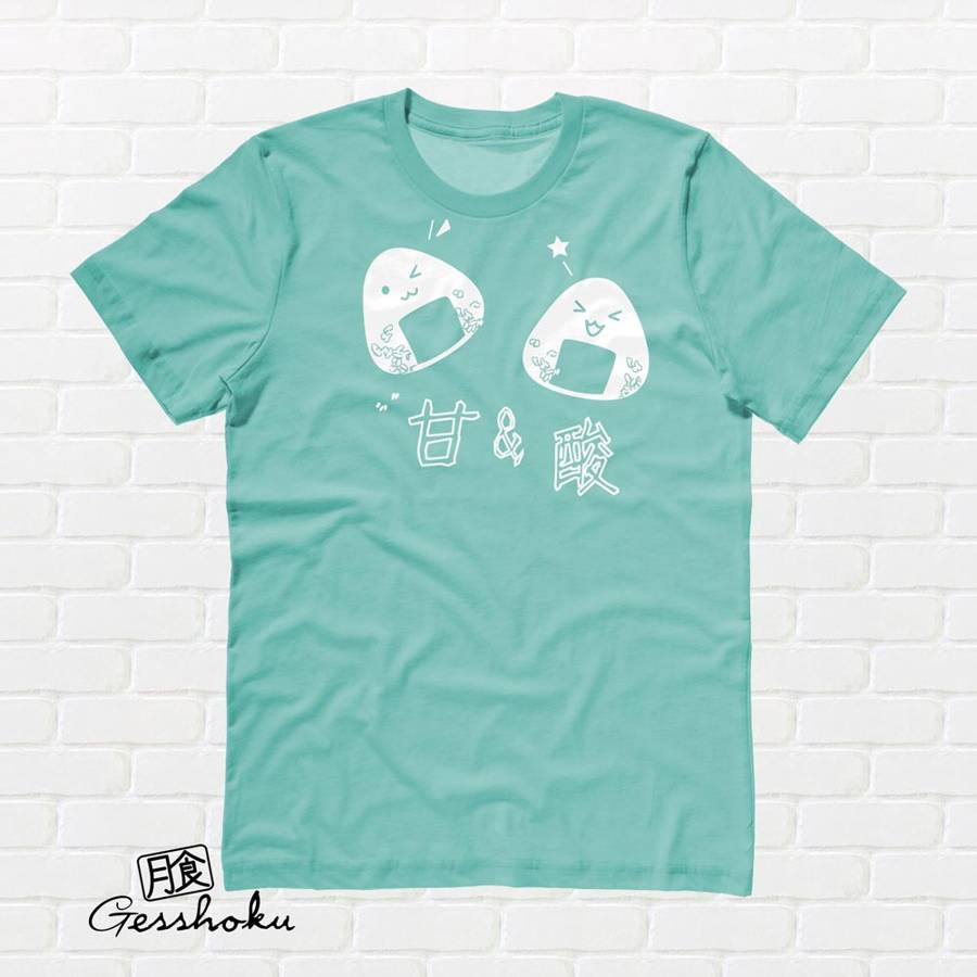 Onigiri Rice Ball T-shirt - Teal