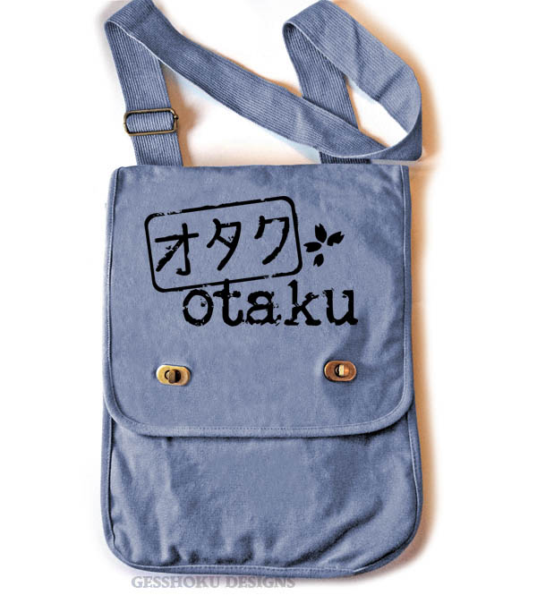 Otaku Stamp Field Bag - Denim Blue