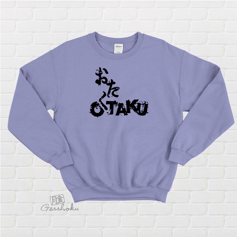 Otaku Crewneck Sweatshirt - Violet