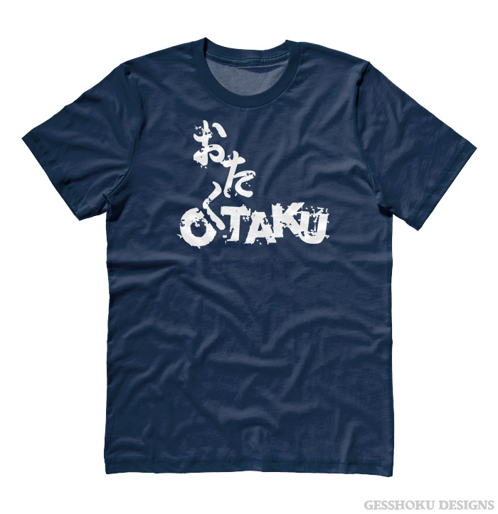 Otaku T-shirt - Navy Blue
