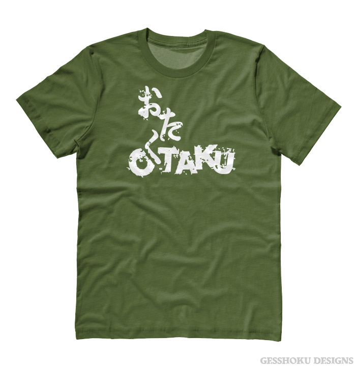 Otaku T-shirt - Olive Green