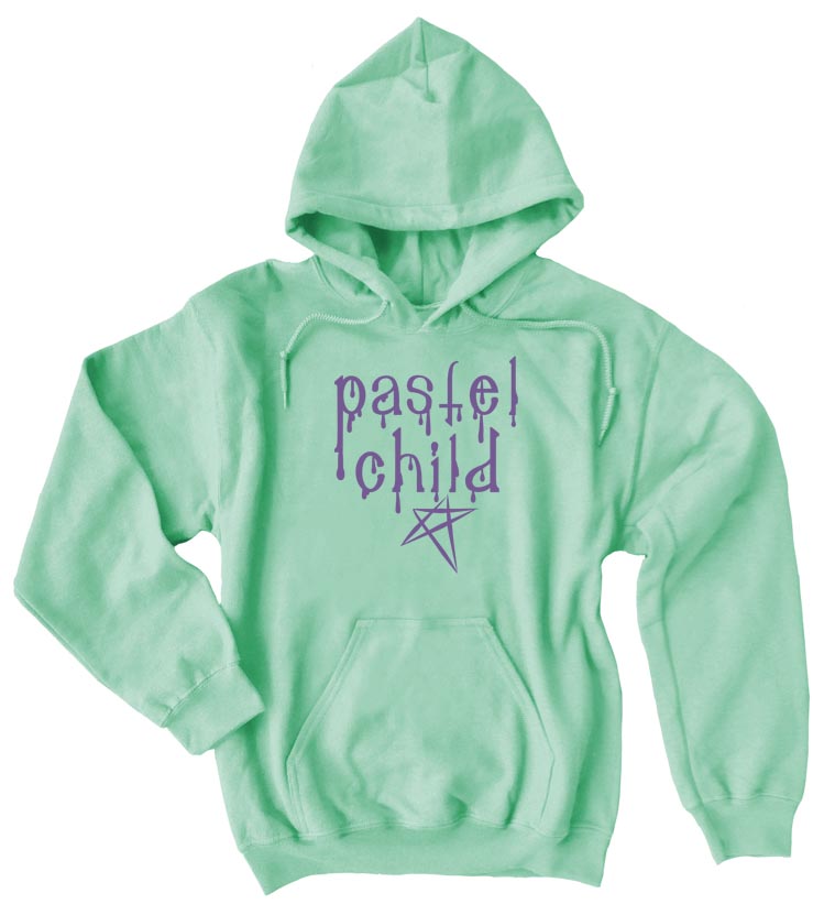 Pastel Child Pullover Hoodie - Mint
