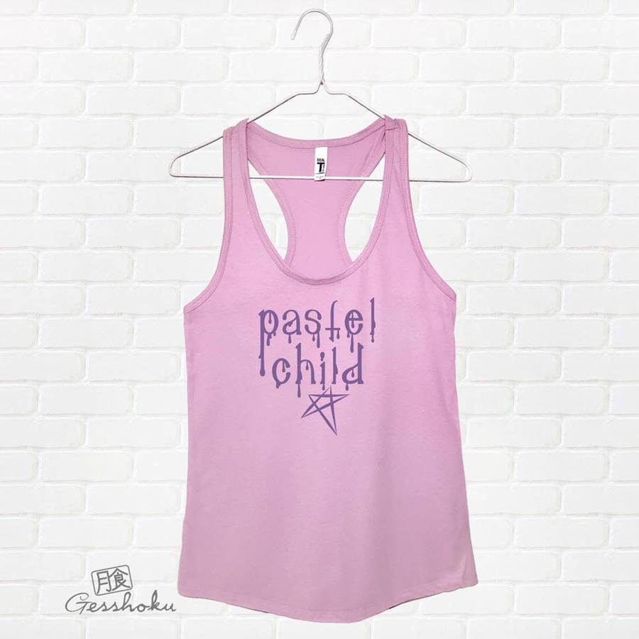 Pastel Child Flowy Tank Top - Lilac