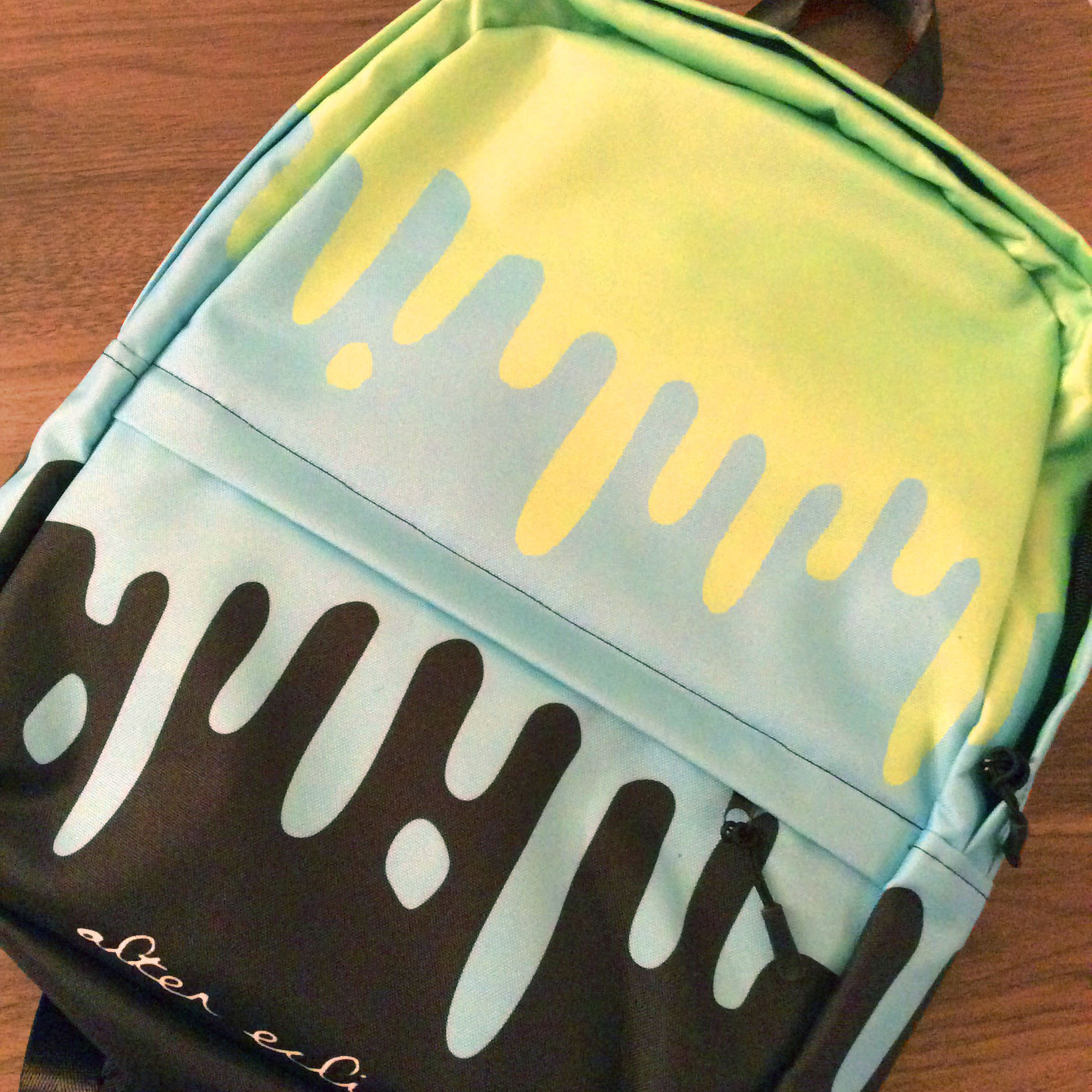 Pastel Slime Drips Classic Backpack -