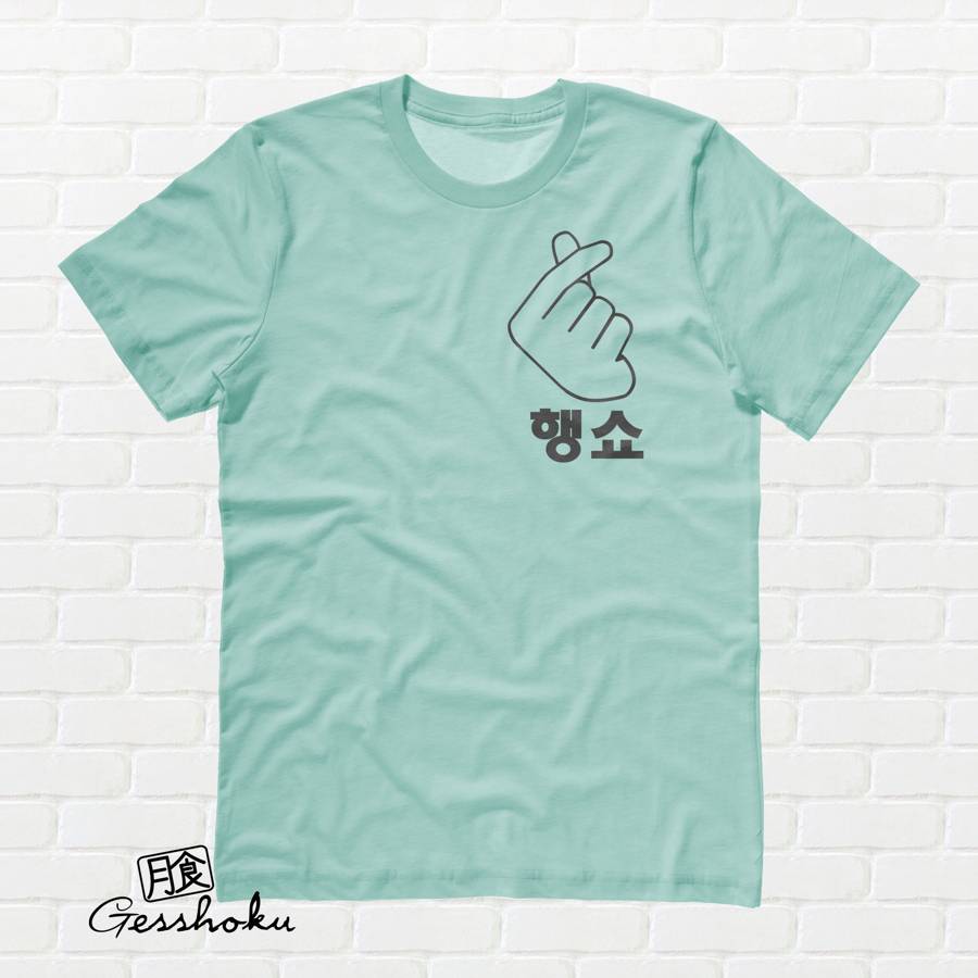 Peace Out "Haengsho" Korean T-shirt - Mint