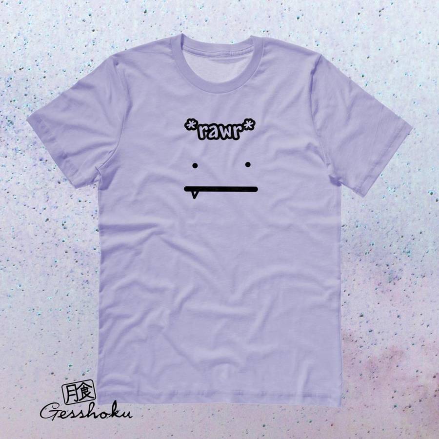 RAWR Face T-shirt - Violet