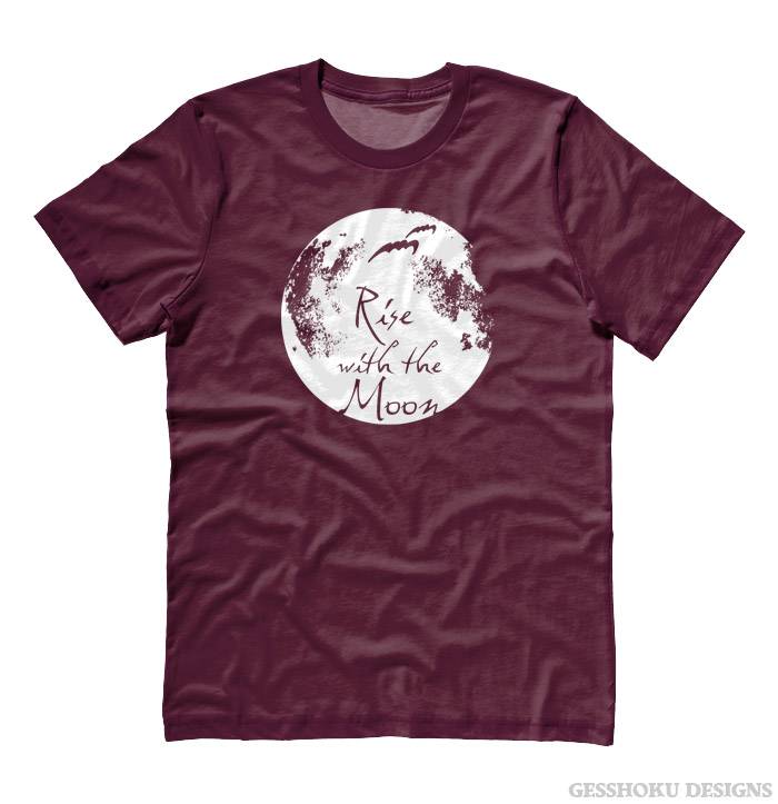 Rise with the Moon T-shirt - Cardinal Red