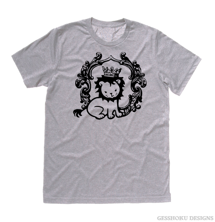 Royal Lion Prince T-shirt - Light Grey