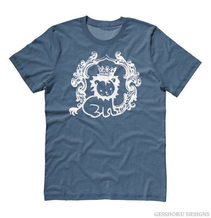 Royal Lion Prince T-shirt - Stone Blue