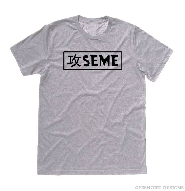 Seme Badge T-shirt - Light Grey