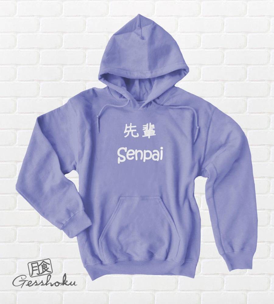 Senpai Pullover Hoodie - Violet