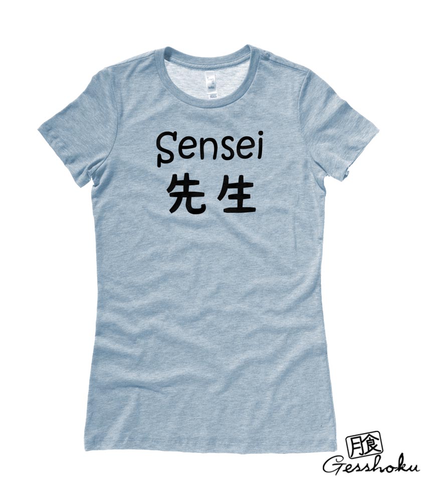 Sensei Ladies T-shirt - Heather Blue