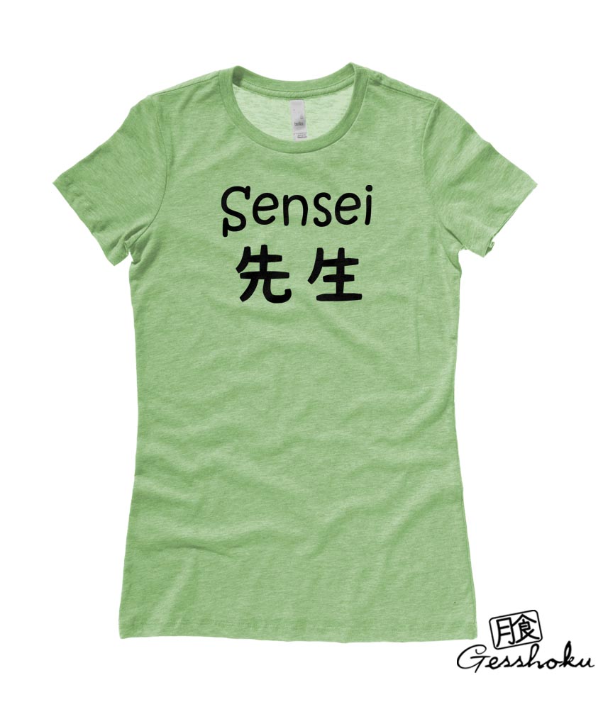 Sensei Ladies T-shirt - Heather Green