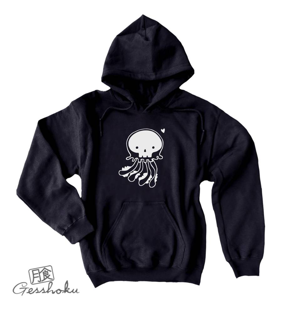 Skelly Jelly Pullover Hoodie - Black