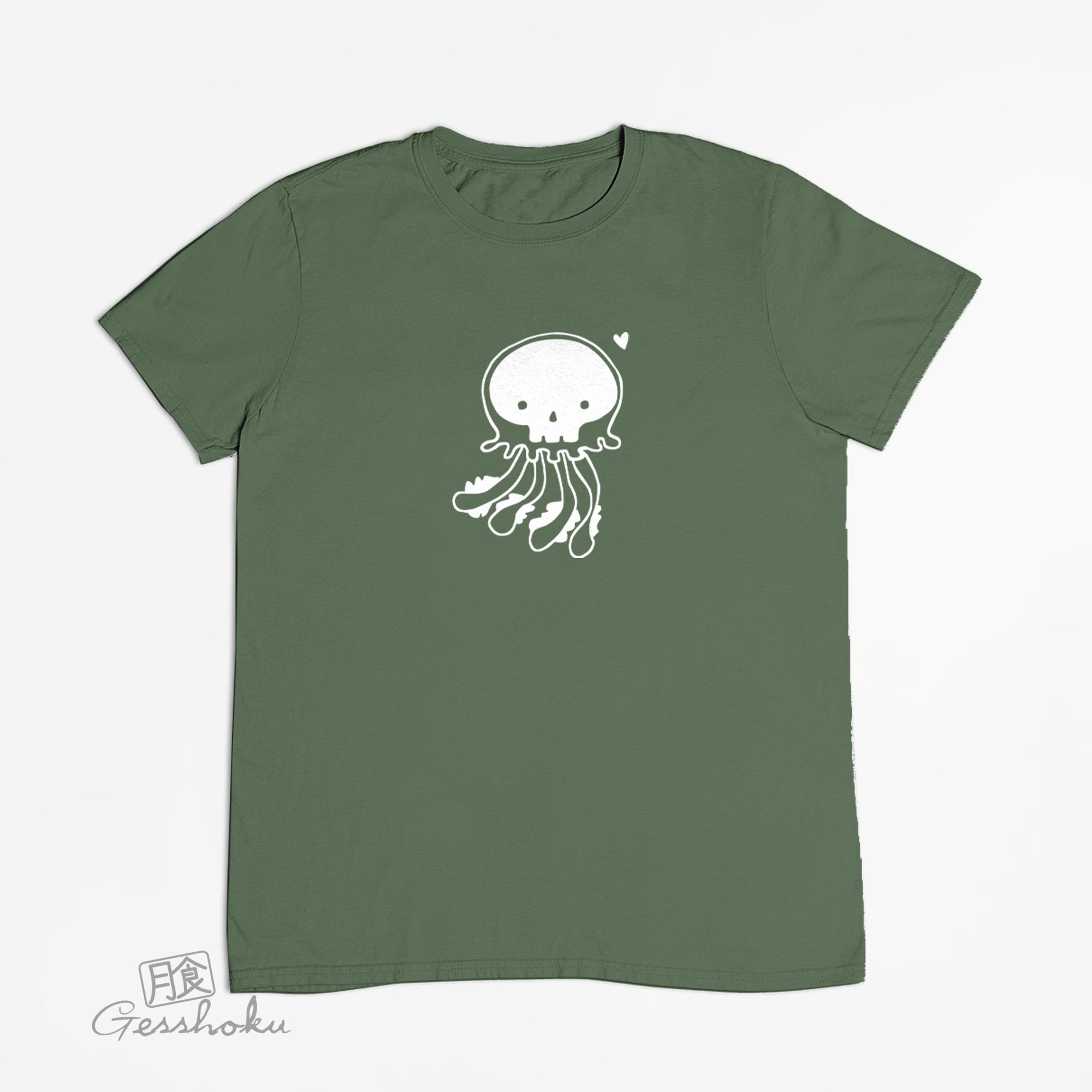 Skelly Jelly T-shirt - Olive Green