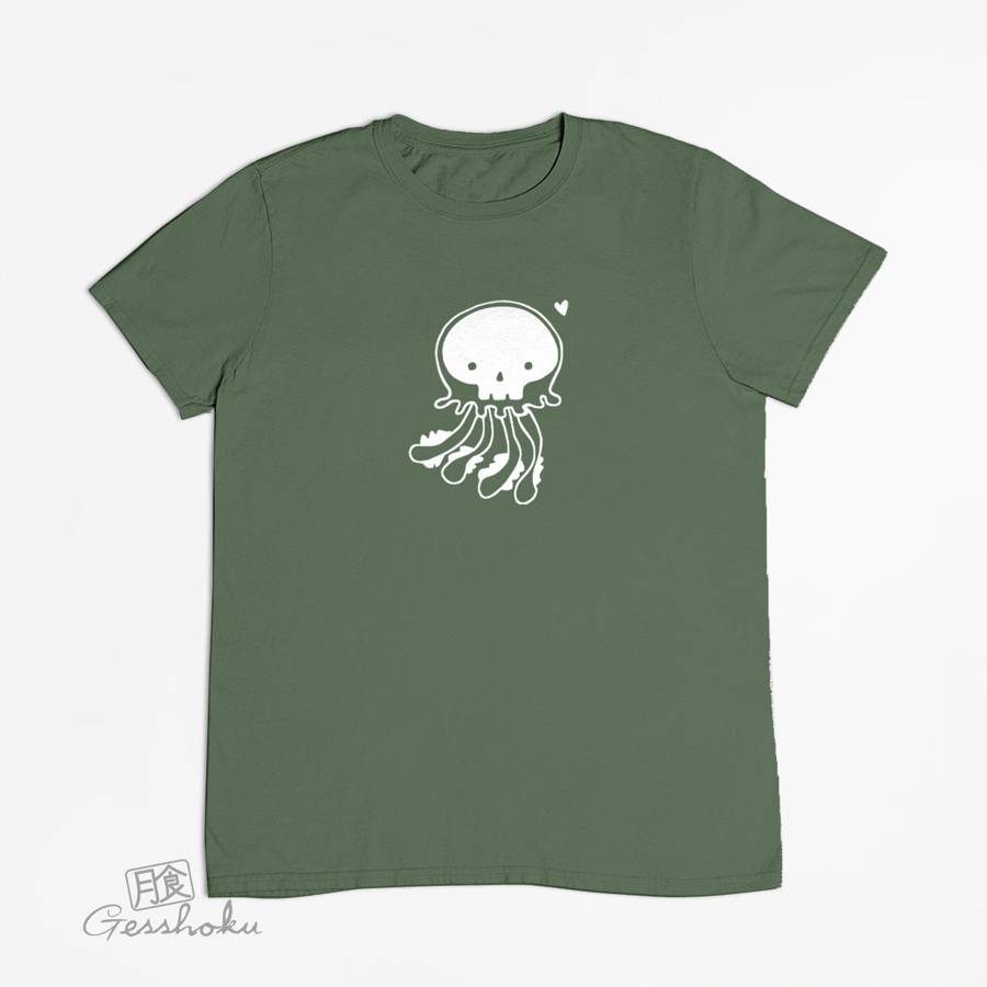 Skelly Jelly T-shirt - Olive Green