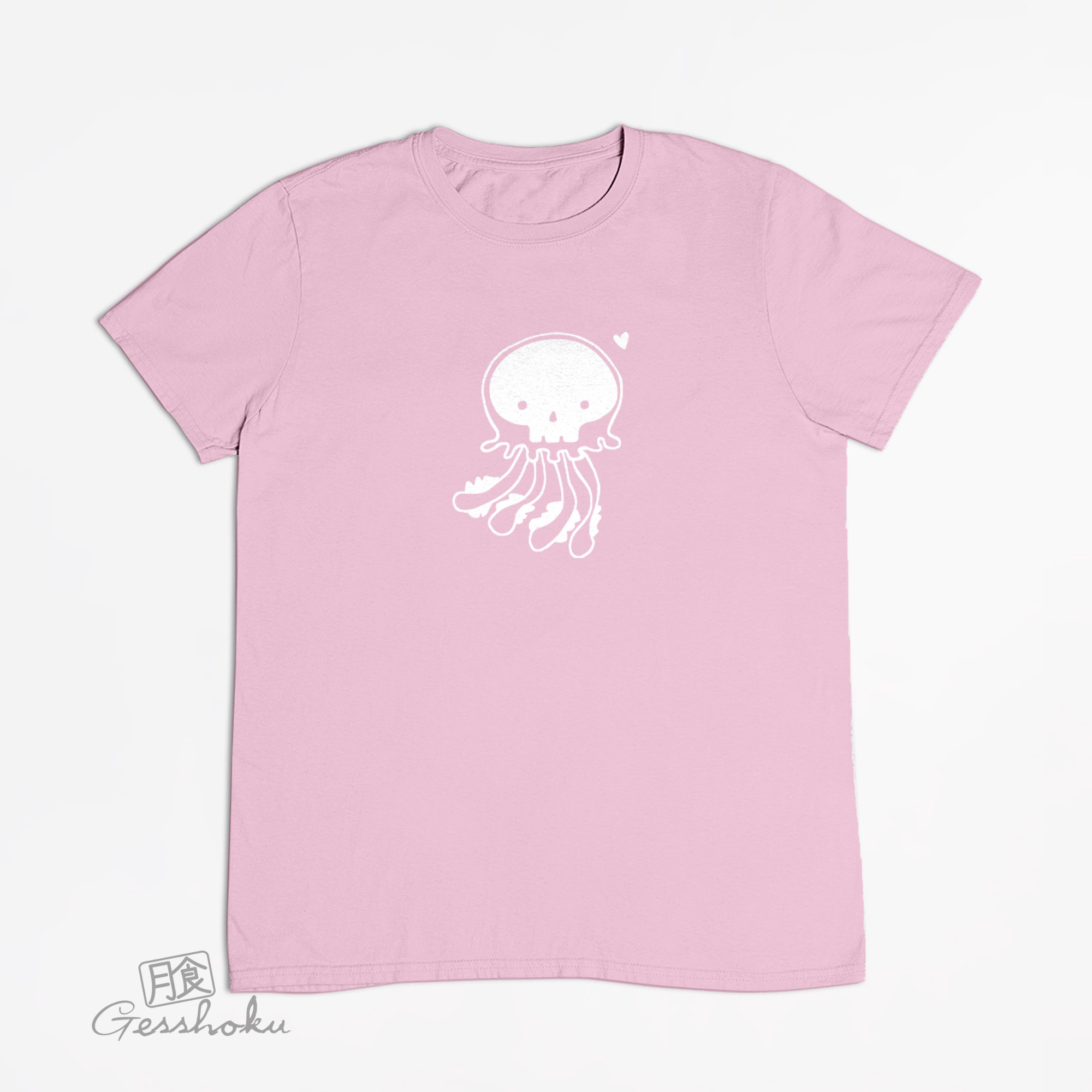 Skelly Jelly T-shirt - Light Pink