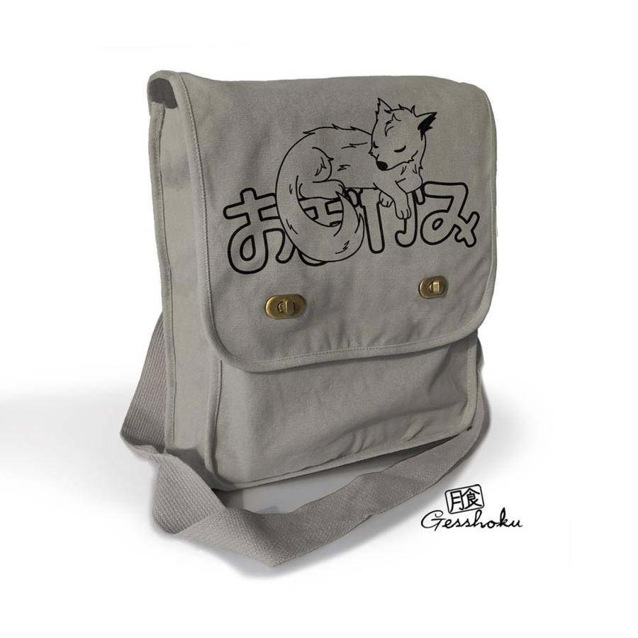 Sleepy Wolf Field Bag - Smoke Grey