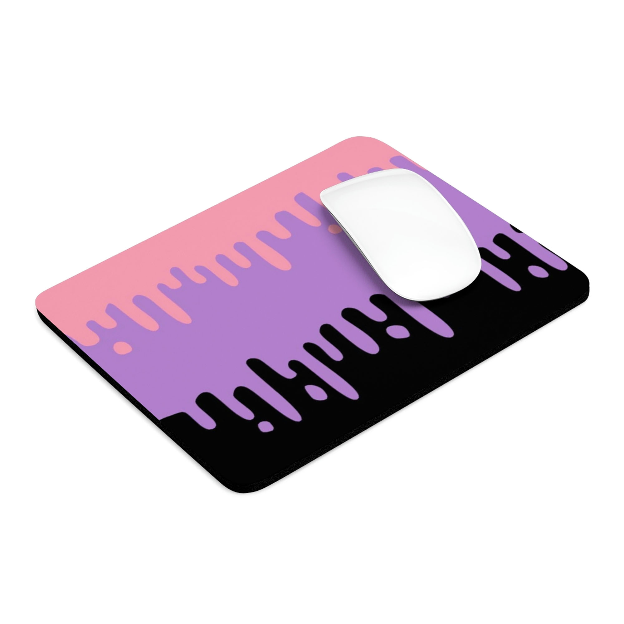 Pastel Dripping Slime Mouse Pad (Round or Rectangle) -