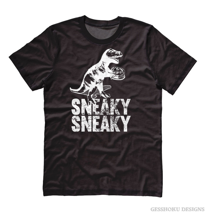 Sneaky Dino T-shirt - Black