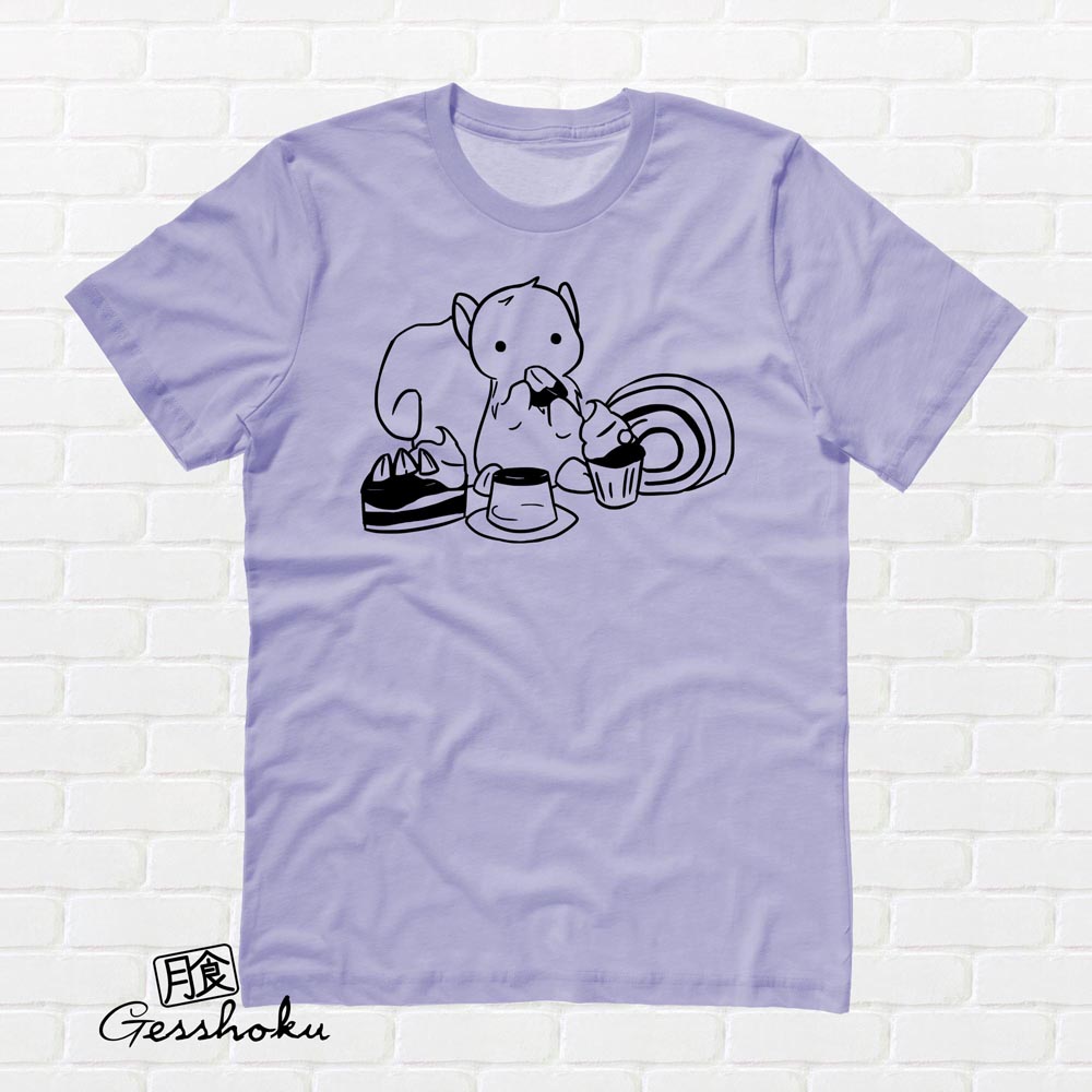 Squirrels and Sweets T-shirt - Violet