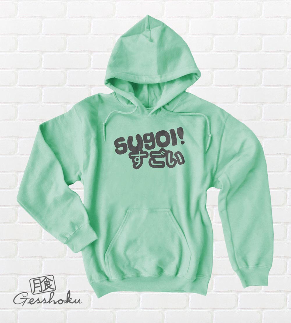 Sugoi Japanese Pullover Hoodie - Mint