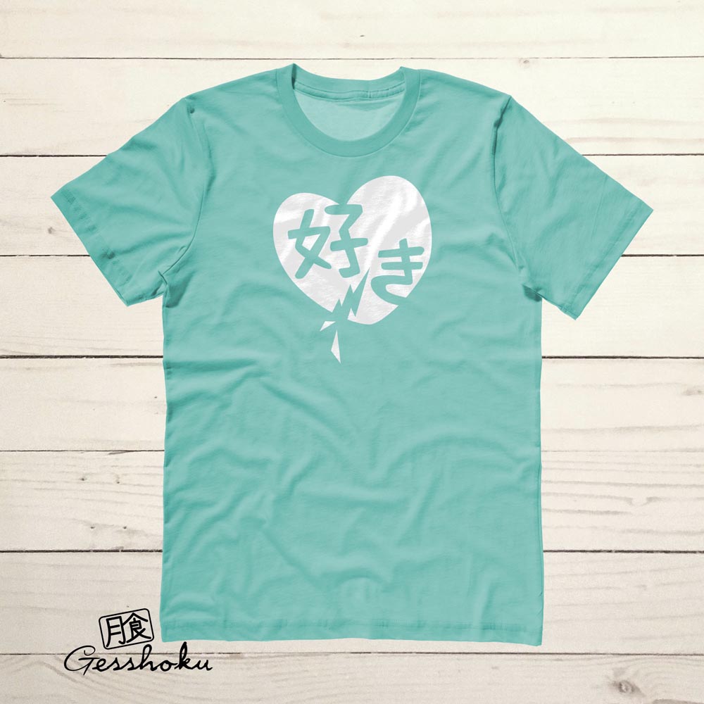 Suki Love T-shirt - Seafoam