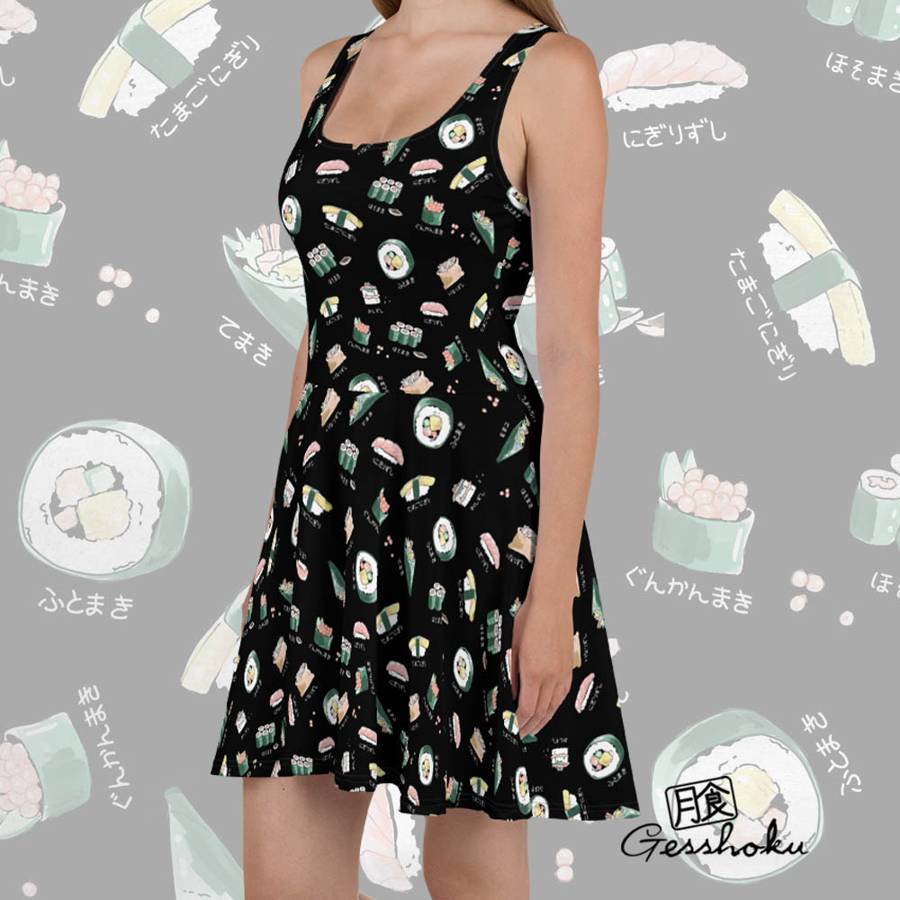 Sushi Types Skater Dress -