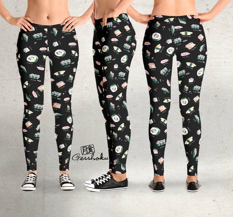 Sushi Types Leggings or Tights -